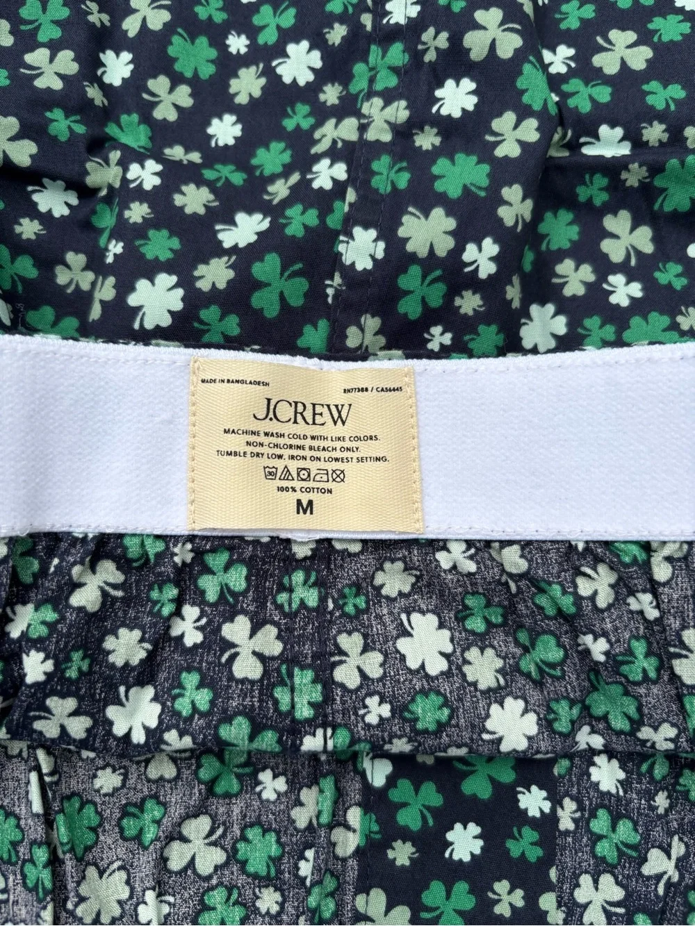 J.Crew Men’s Woven Boxer Shorts Size M